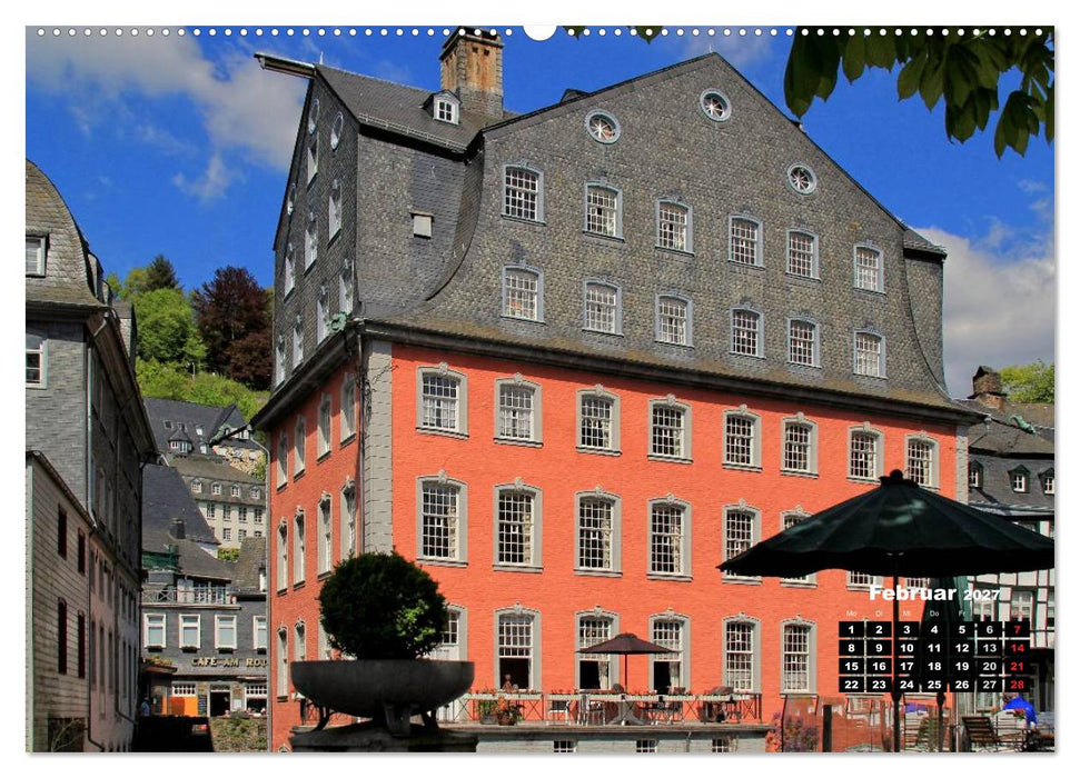 Eine Perle in der Eifel - Monschau (CALVENDO Wandkalender 2027)
