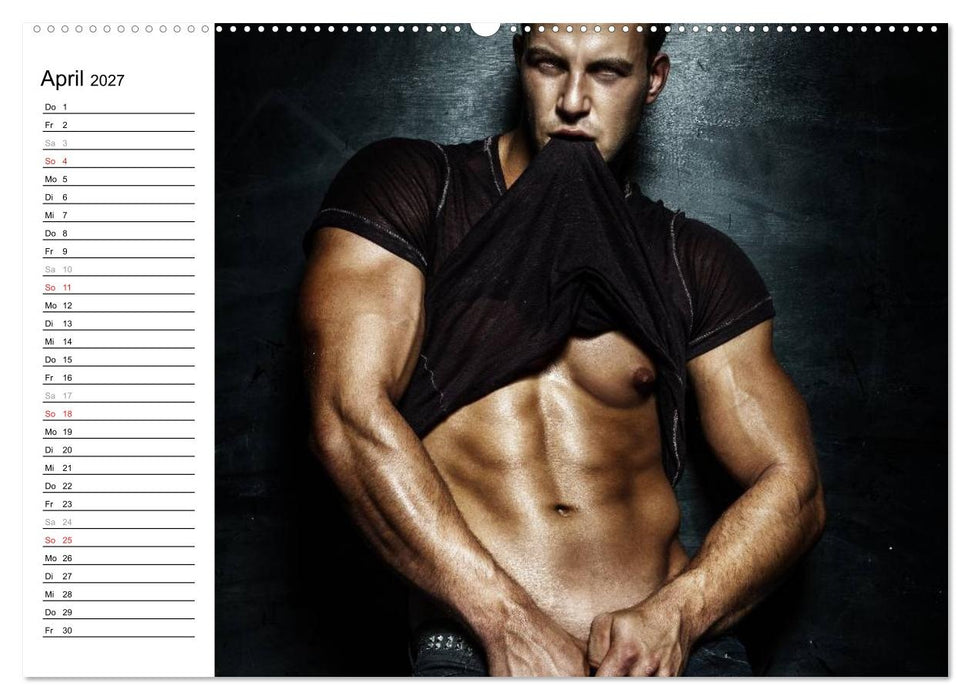 Männer - Maskuline Ästhetik (CALVENDO Wandkalender 2027)