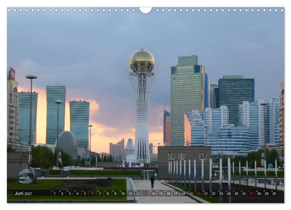 Kasachstan - Eine Bilder-Reise (CALVENDO Wandkalender 2027)