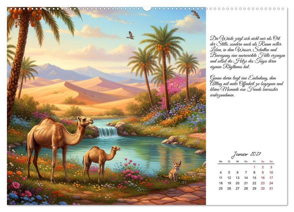Motivierend friedlich (CALVENDO Wandkalender 2027)