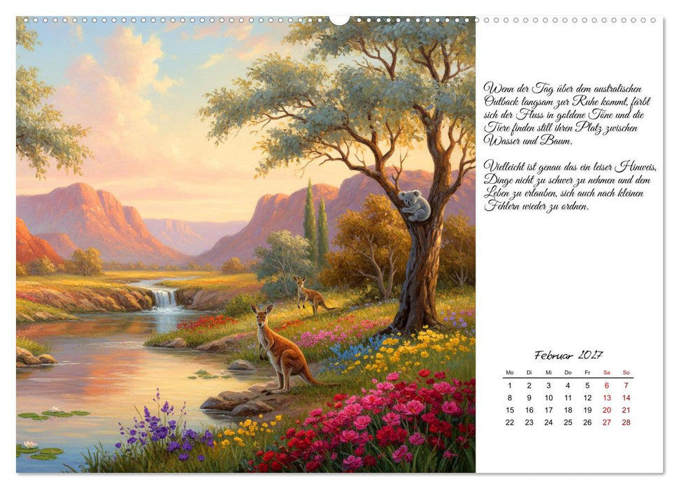 Motivierend friedlich (CALVENDO Wandkalender 2027)