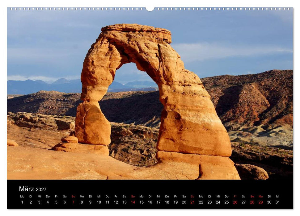 USA-Südwesten von seiner schönsten Seite 2027 (CALVENDO Premium Wandkalender 2027)