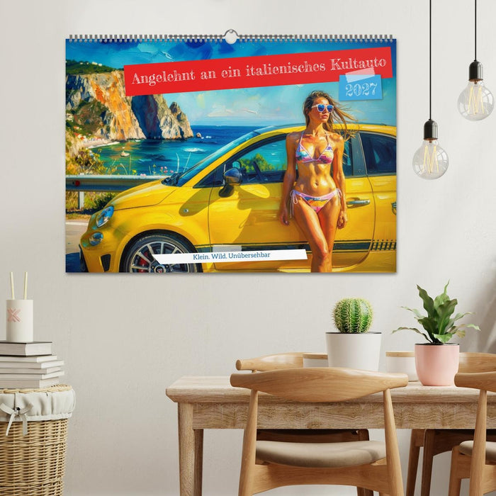 Angelehnt an ein italienisches Kultauto (CALVENDO Wandkalender 2027)