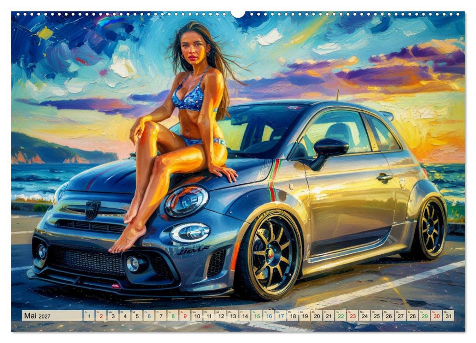 Angelehnt an ein italienisches Kultauto (CALVENDO Wandkalender 2027)