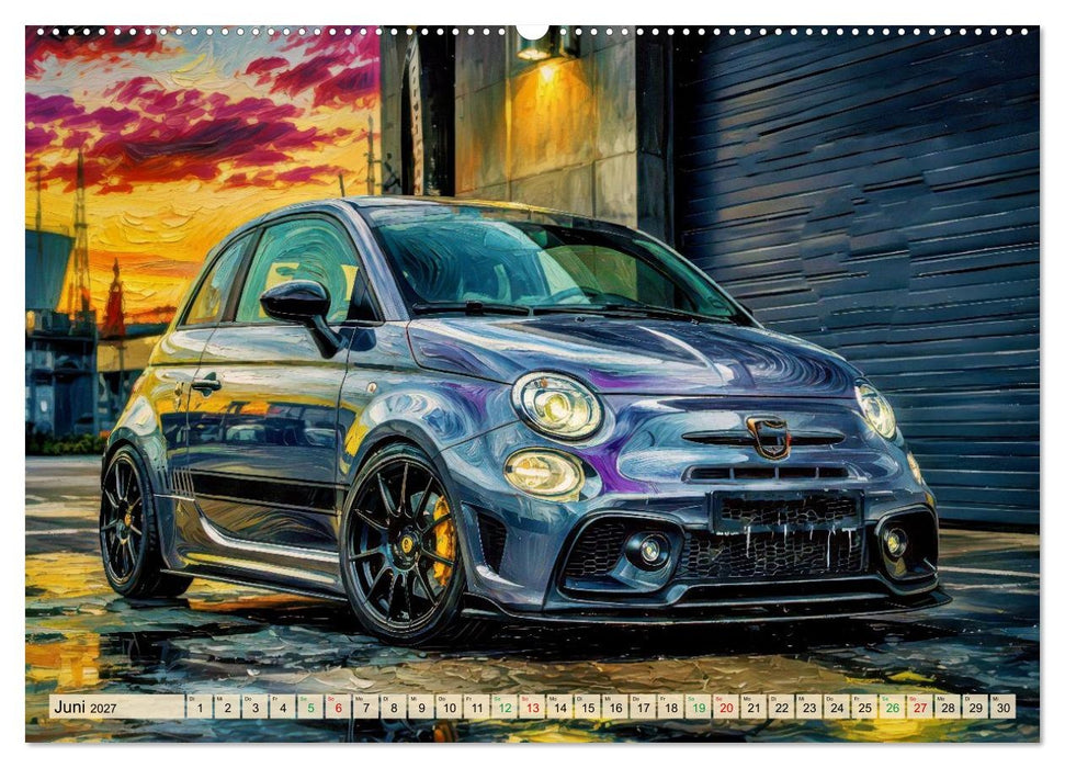Angelehnt an ein italienisches Kultauto (CALVENDO Wandkalender 2027)
