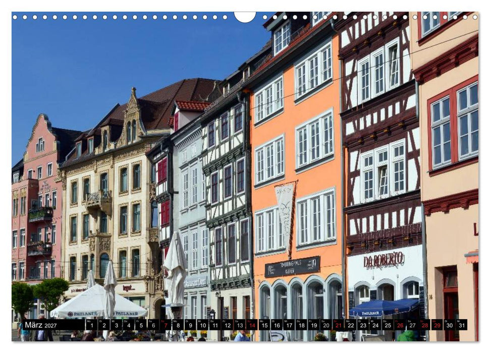 Willkommen in ERFURT (CALVENDO Wandkalender 2027)