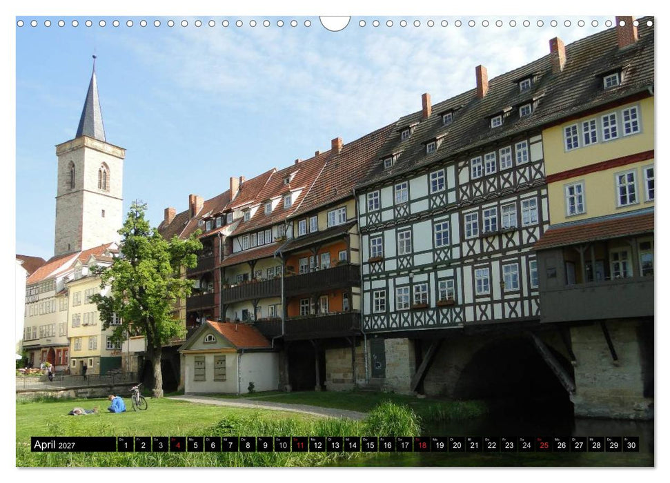 Willkommen in ERFURT (CALVENDO Wandkalender 2027)