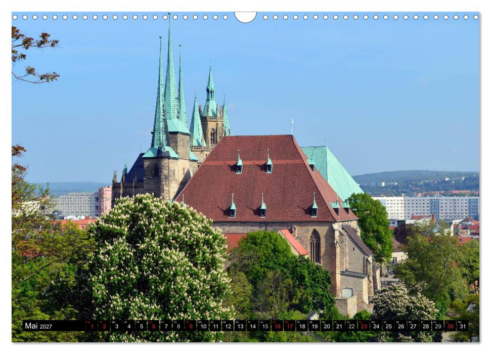 Willkommen in ERFURT (CALVENDO Wandkalender 2027)