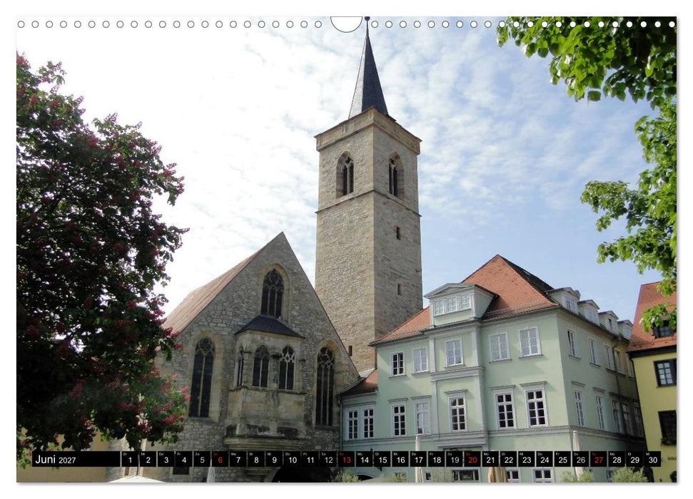 Willkommen in ERFURT (CALVENDO Wandkalender 2027)