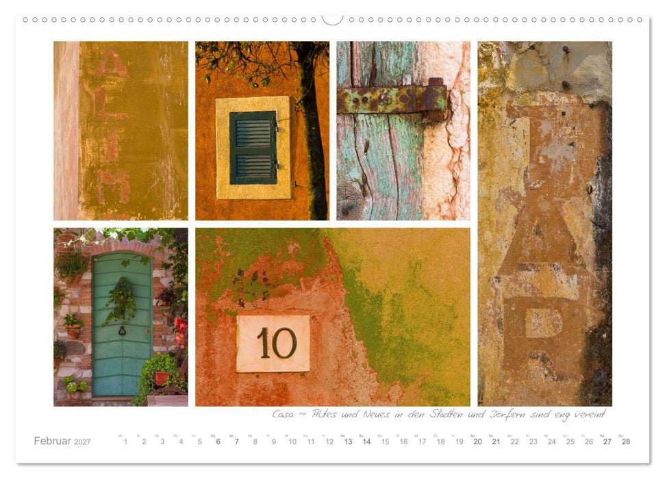 Sehnsucht Gardasee - Mediterranes Flair am Lago di Garda (CALVENDO Premium Wandkalender 2027)