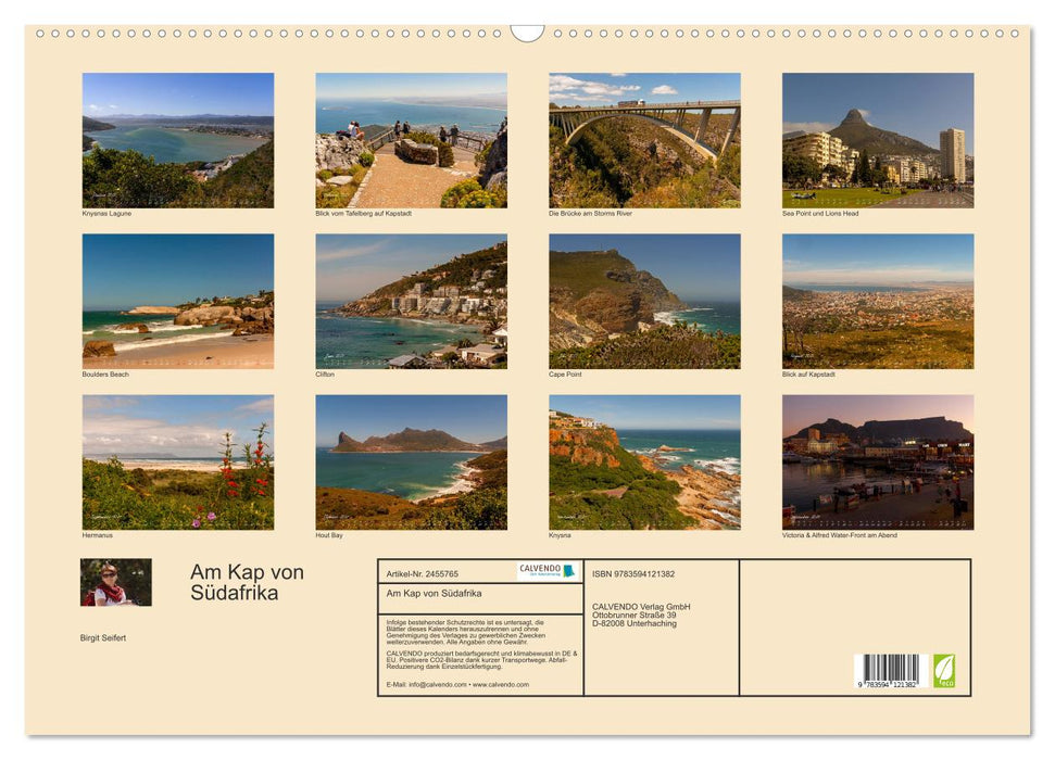Am Kap von Südafrika (CALVENDO Wandkalender 2027)