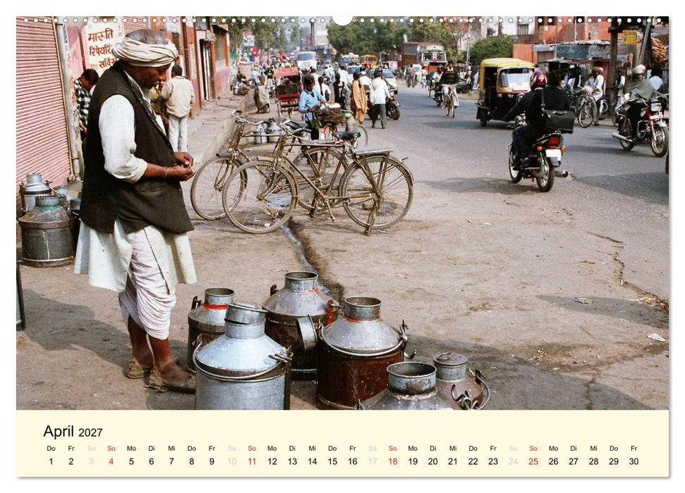 Alltagsleben in Indien (CALVENDO Premium Wandkalender 2027)