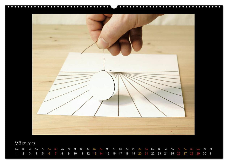 optische Täuschungen 2027 (CALVENDO Wandkalender 2027)