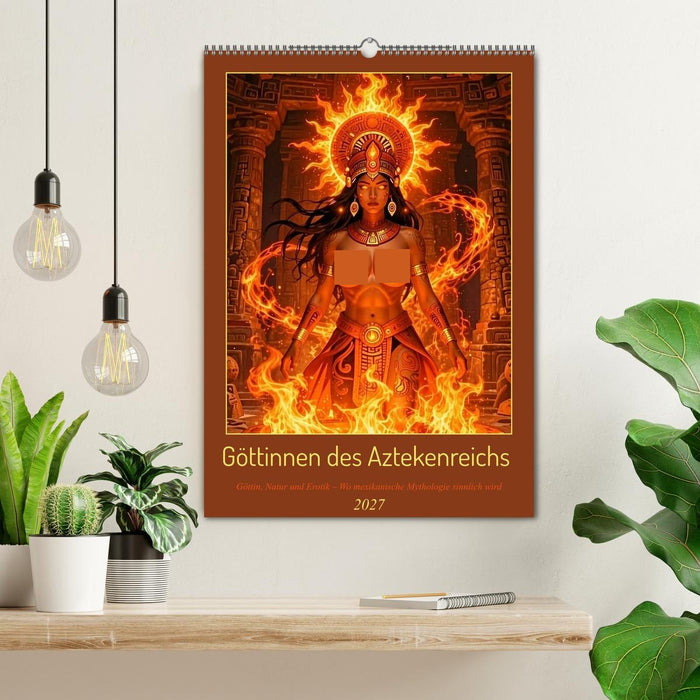 Göttinnen des Aztekenreichs (CALVENDO Wandkalender 2027)