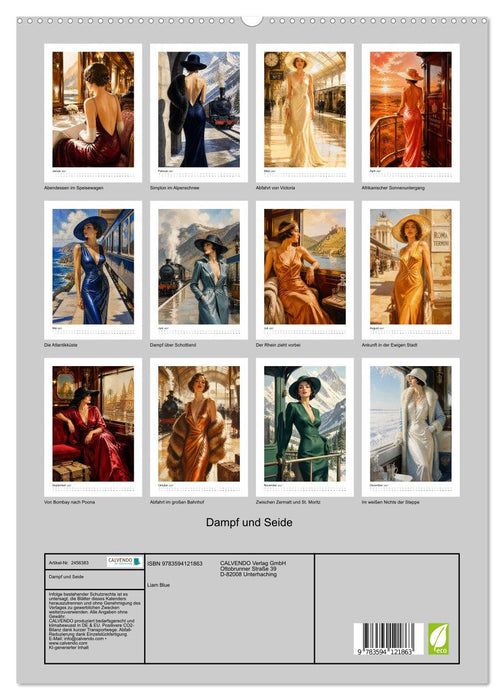 Dampf und Seide (CALVENDO Premium Wandkalender 2027)