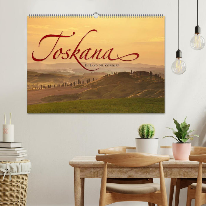 TOSKANA Im Land der Zypressen (CALVENDO Wandkalender 2027)
