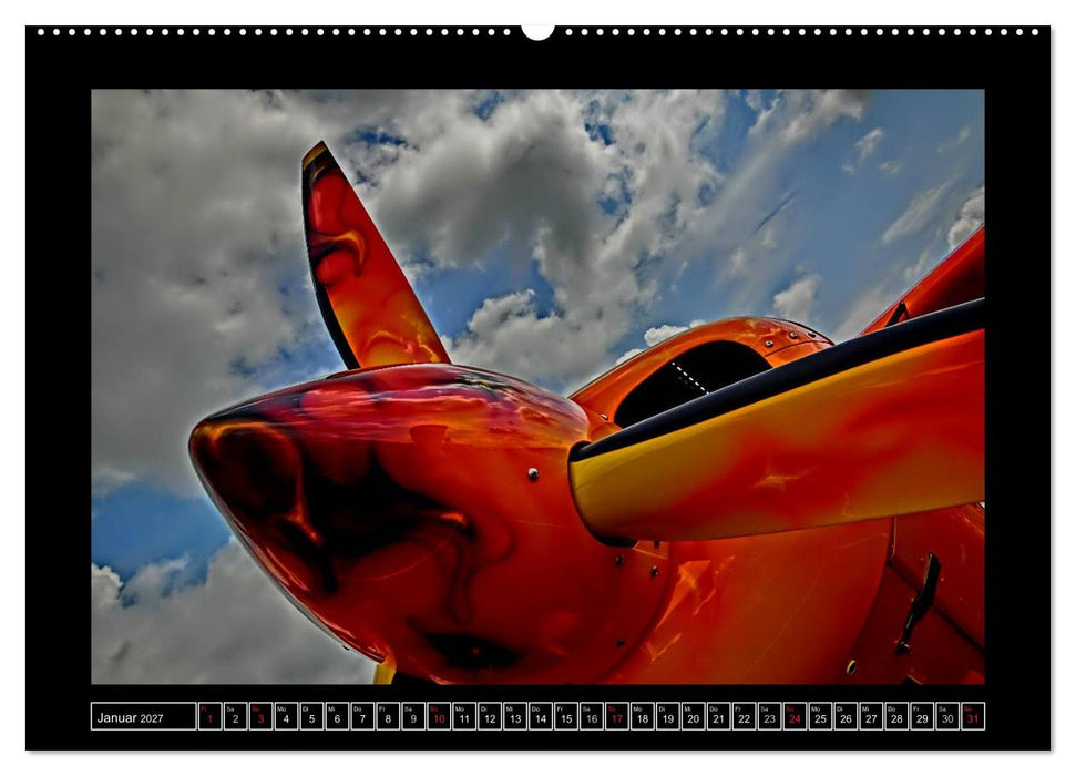 Farbe rund ums Flugzeug! (CALVENDO Wandkalender 2027)
