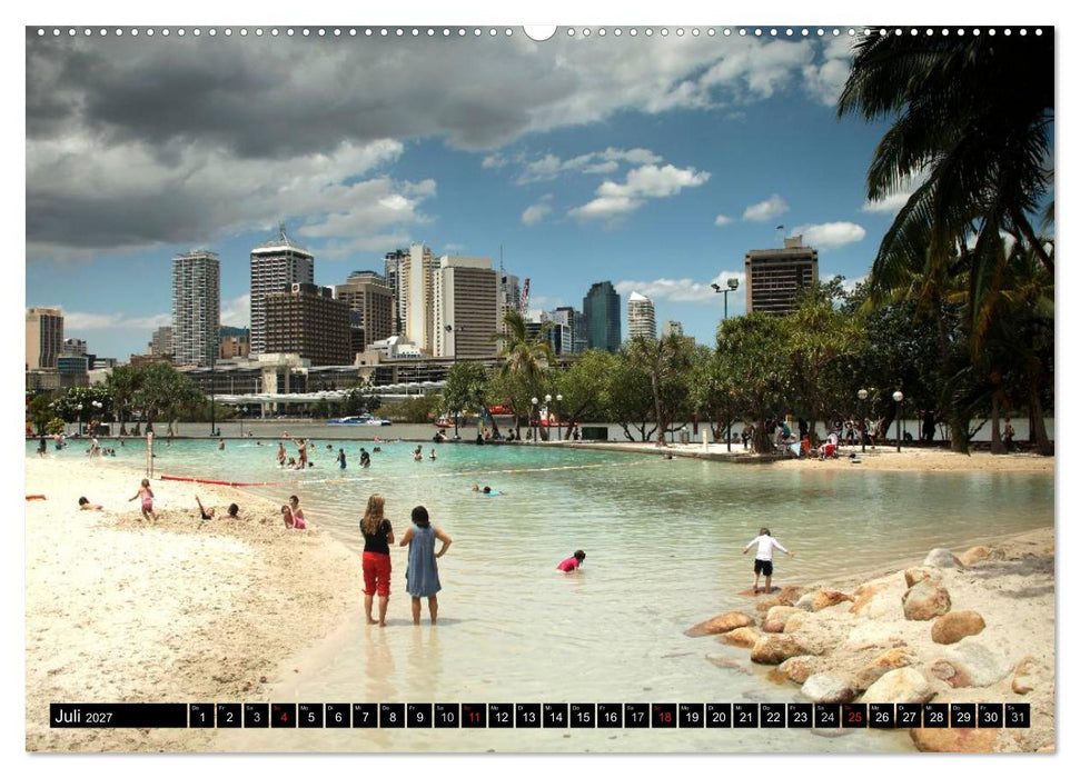 Brisbane (CALVENDO Premium Wandkalender 2027)