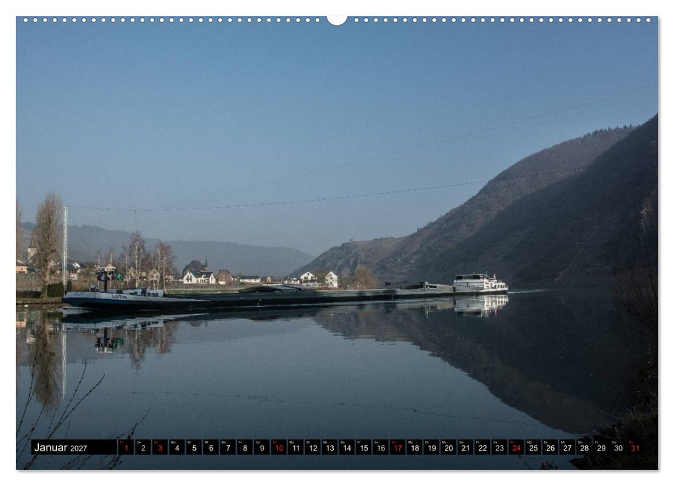 Mosel Impressionen Mystische Burgen und magische Orte (CALVENDO Premium Wandkalender 2027)