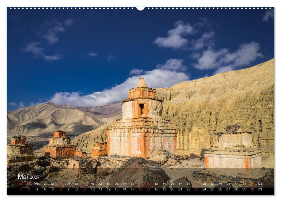 Faszinierende Landschaften der Welt: Königreich Mustang (CALVENDO Wandkalender 2027)