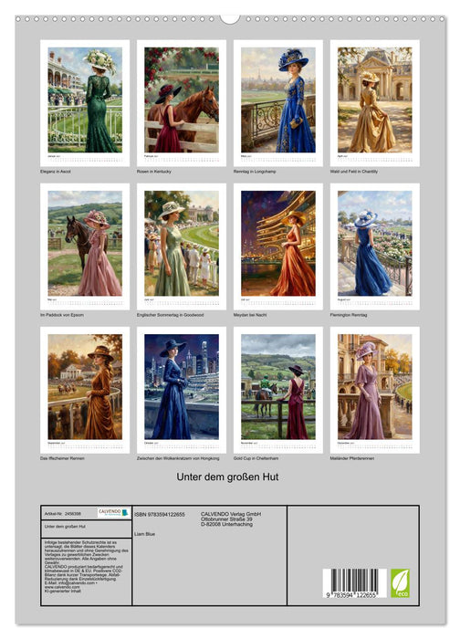 Unter dem großen Hut (CALVENDO Premium Wandkalender 2027)