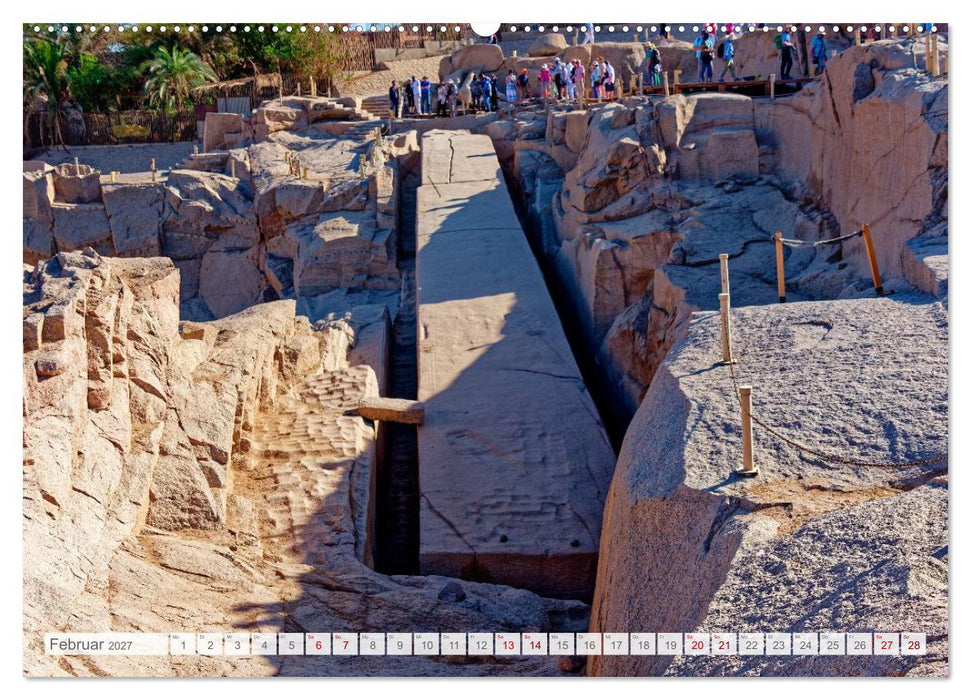 Monumente der Ewigkeit - von Wesiren bis zu Cäsaren in Ägypten (CALVENDO Premium Wandkalender 2027)