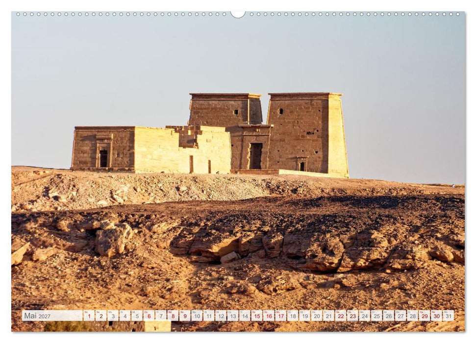 Monumente der Ewigkeit - von Wesiren bis zu Cäsaren in Ägypten (CALVENDO Premium Wandkalender 2027)