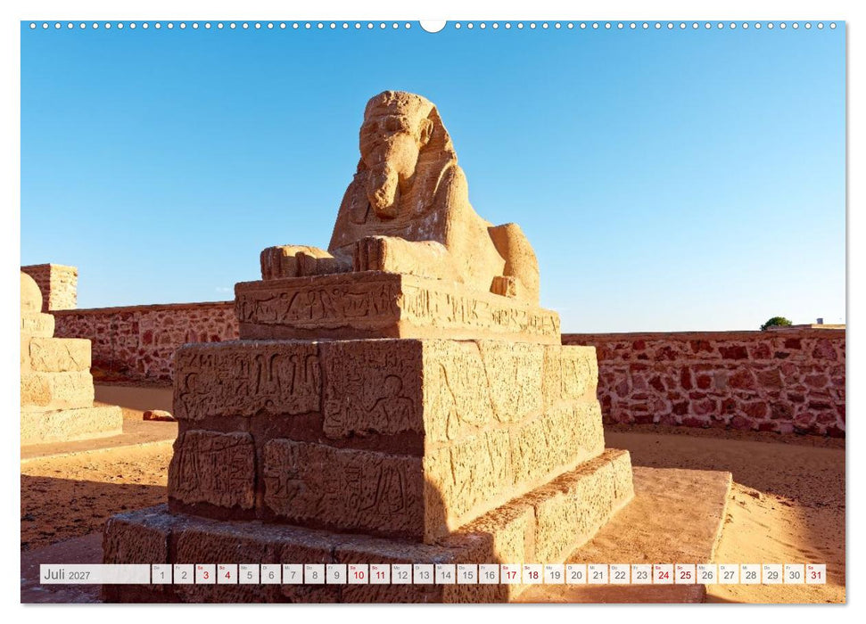 Monumente der Ewigkeit - von Wesiren bis zu Cäsaren in Ägypten (CALVENDO Premium Wandkalender 2027)