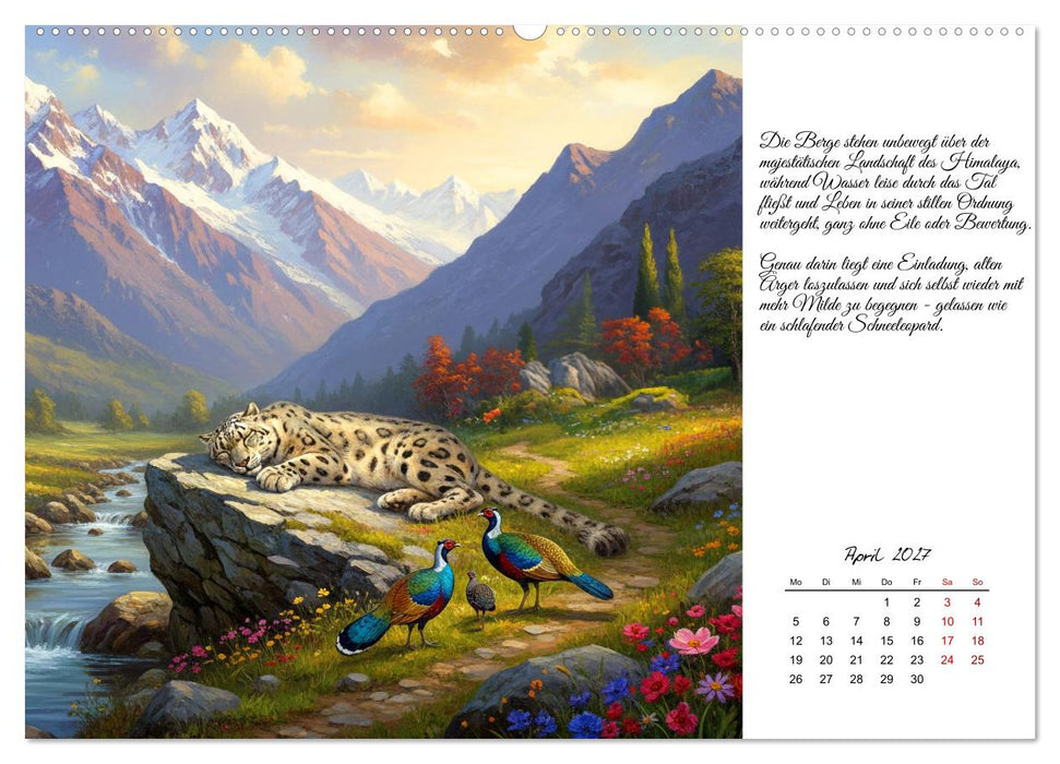 Motivierend friedlich (CALVENDO Premium Wandkalender 2027)