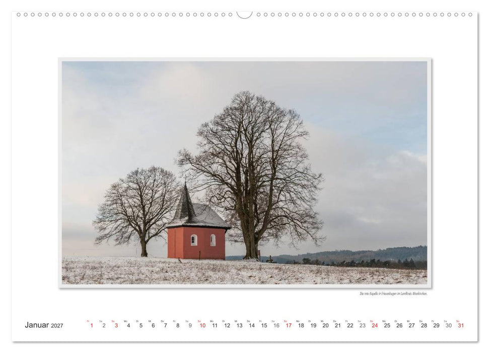 Emotionale Momente: Der nördliche Westerwald - rau und herzlich. (CALVENDO Wandkalender 2027)