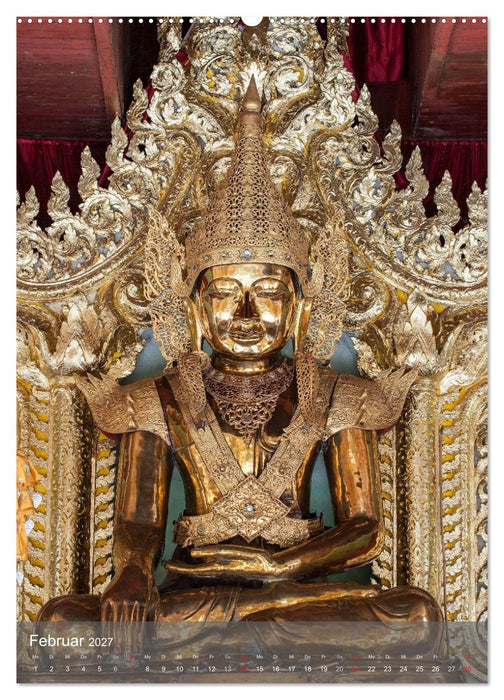 Buddha - Harmonie und Gelassenheit (CALVENDO Wandkalender 2027)