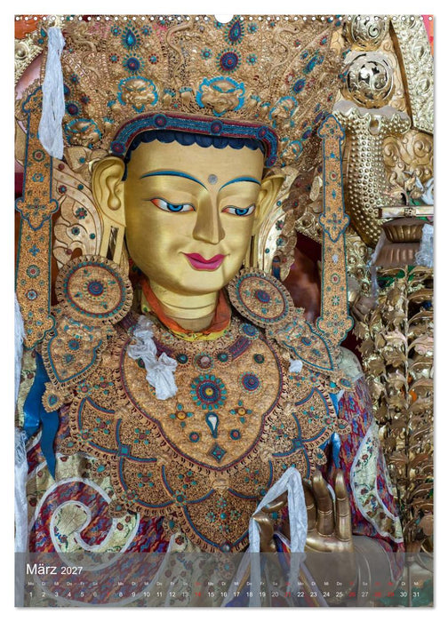 Buddha - Harmonie und Gelassenheit (CALVENDO Wandkalender 2027)