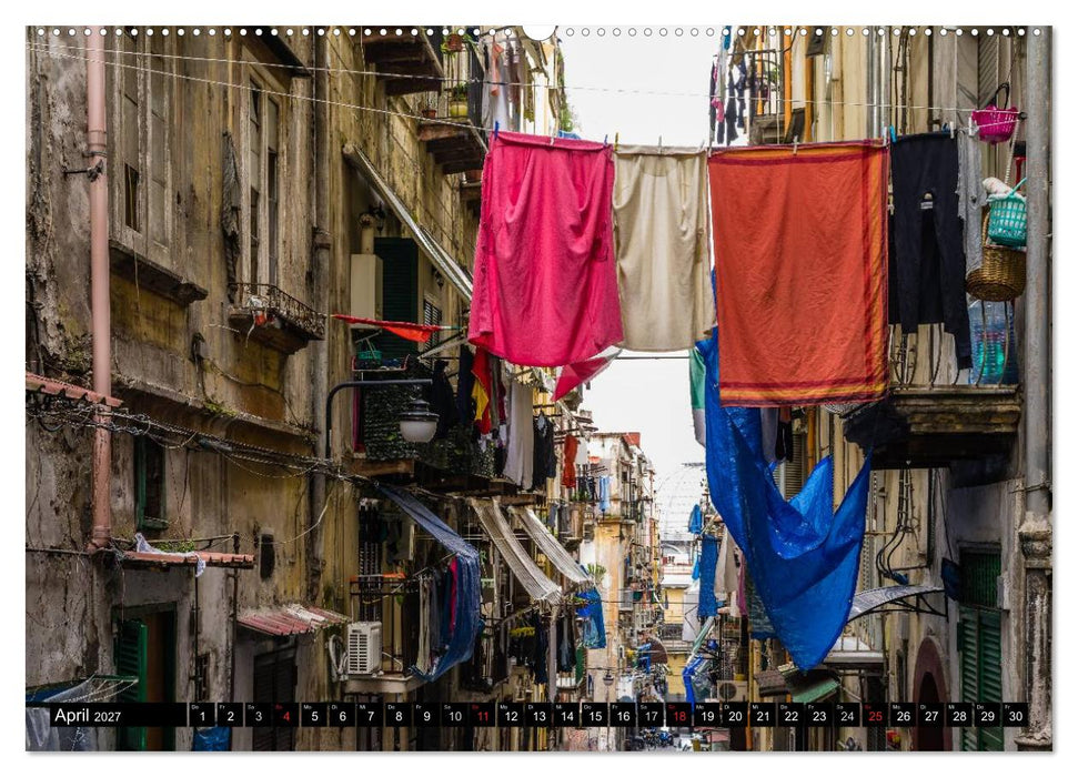 Neapel - Napoli (CALVENDO Wandkalender 2027)