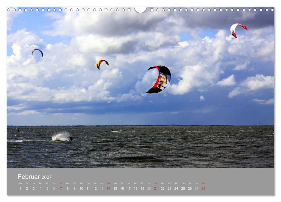 Blick auf die Nord-und Ostsee (CALVENDO Wandkalender 2027)