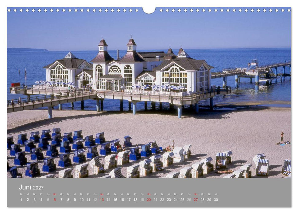 Blick auf die Nord-und Ostsee (CALVENDO Wandkalender 2027)