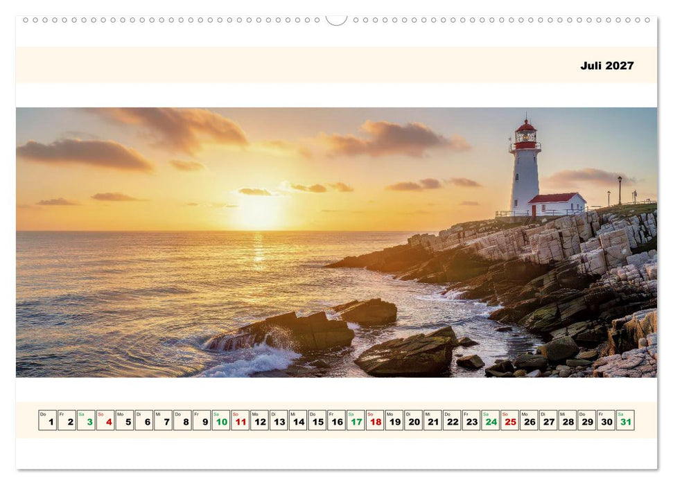 Am Meer - Panorama (CALVENDO Premium Wandkalender 2027)