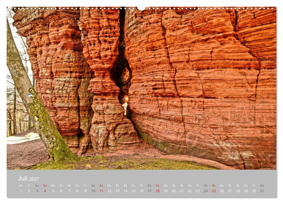 Felsen im Pfälzer Wald (CALVENDO Premium Wandkalender 2027)