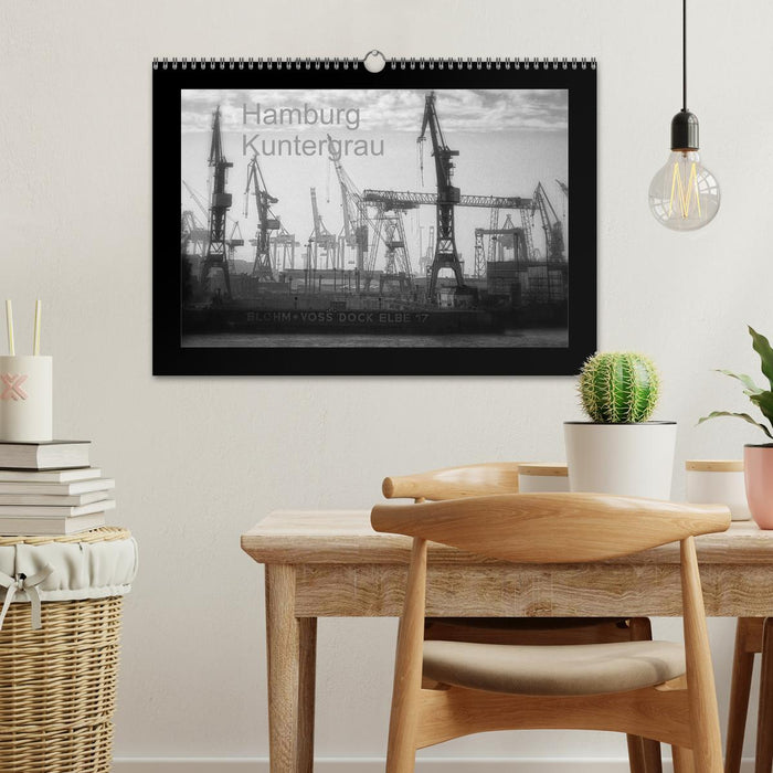 Hamburg Kuntergrau (CALVENDO Wandkalender 2027)