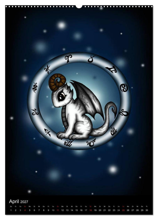 Drachen-Sternzeichen (CALVENDO Wandkalender 2027)