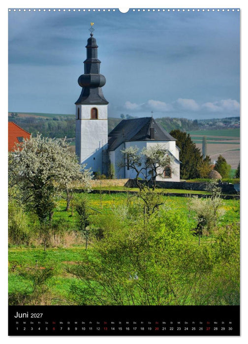 Sa(ar)krale Baukunst - Kirchenarchitektur im Saarland (CALVENDO Premium Wandkalender 2027)
