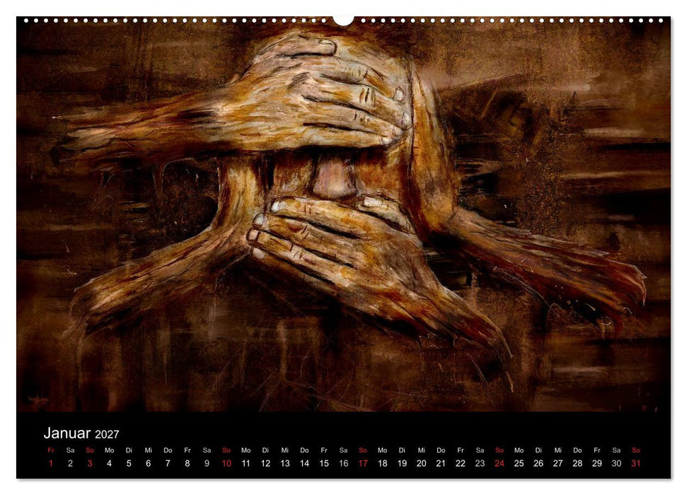 Moderner Surrealismus (CALVENDO Premium Wandkalender 2027)