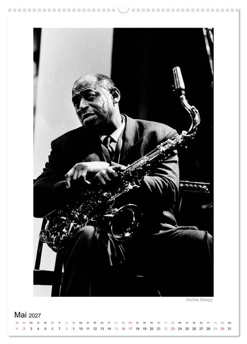 Jazzsound (CALVENDO Wandkalender 2027)