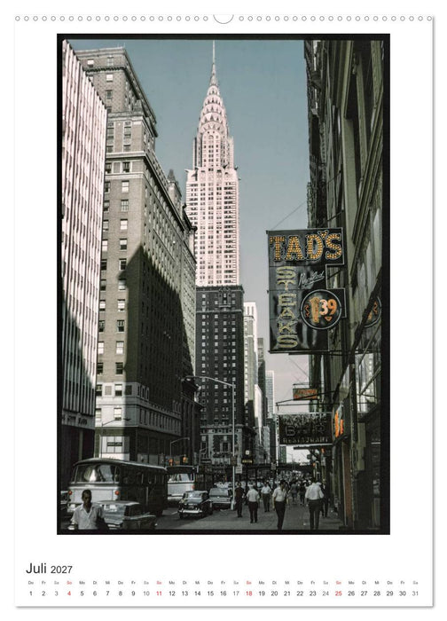 NEW YORK CITY - Vintage Views (CALVENDO Premium Wandkalender 2027)