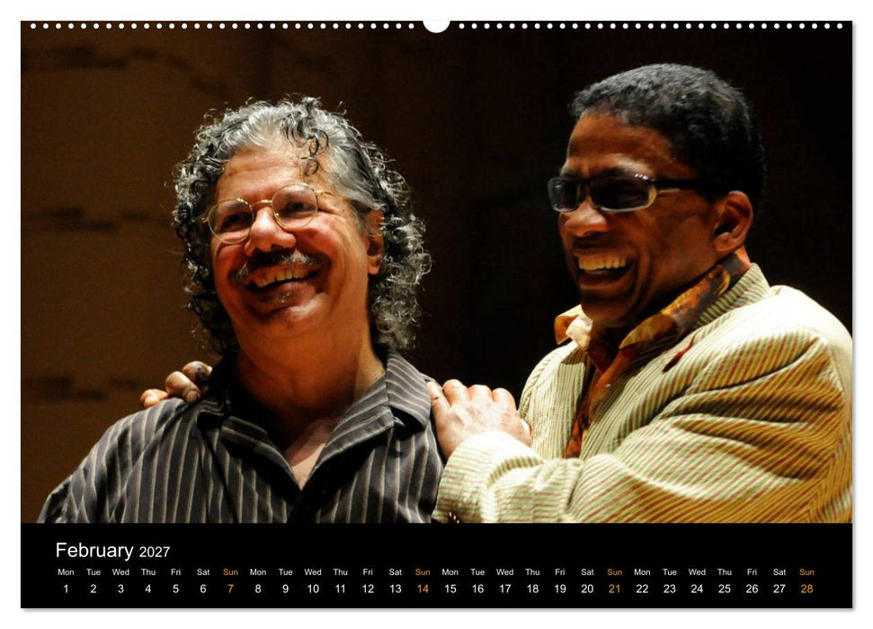 Jazz Pianists 2027 (CALVENDO Premium-Calendar 2027)