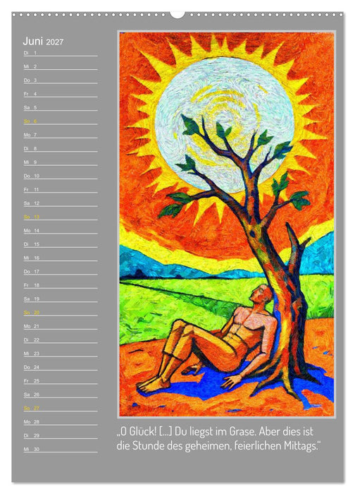Eine visuelle Wanderung mit Zarathustra (CALVENDO Premium Wandkalender 2027)