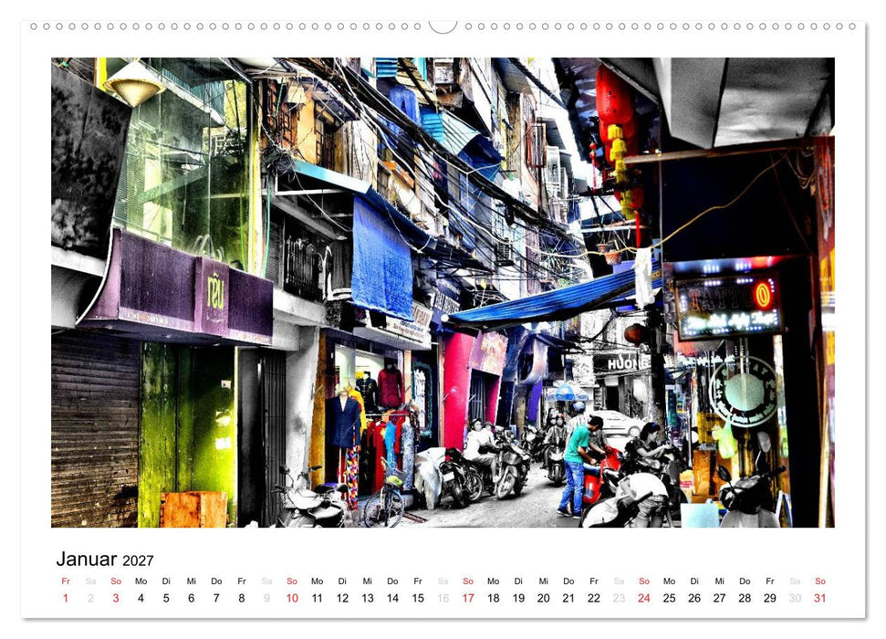 Vietnam - Mit anderen Augen (CALVENDO Wandkalender 2027)