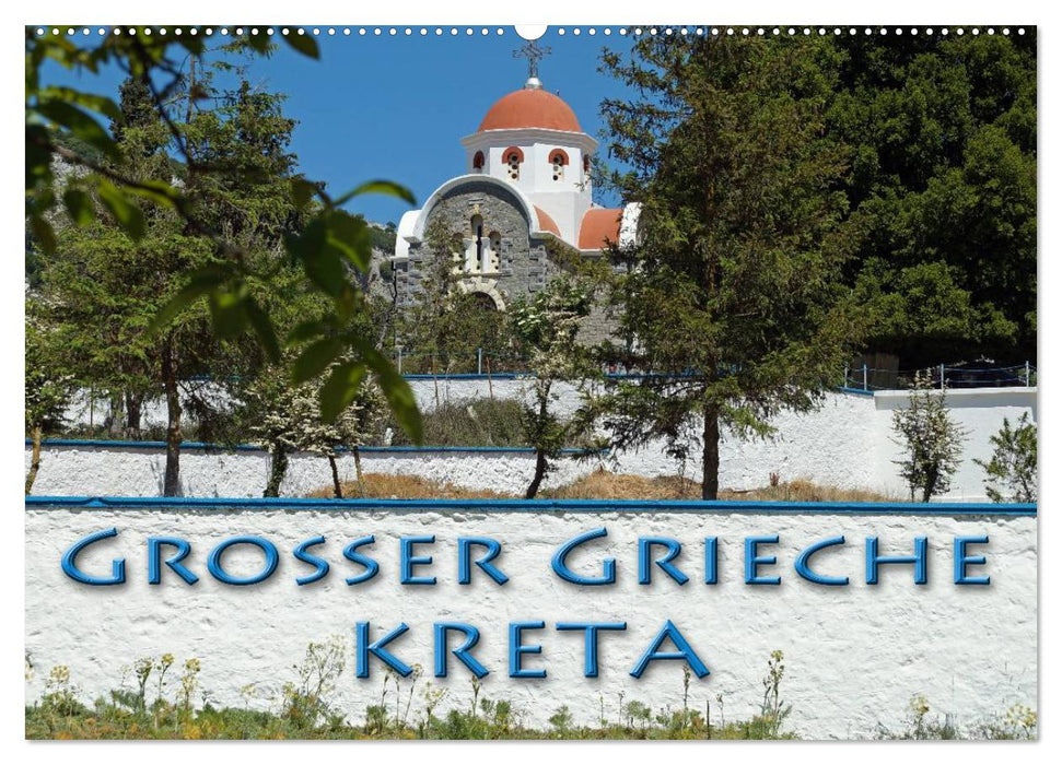 Großer Grieche Kreta (CALVENDO Wandkalender 2027)