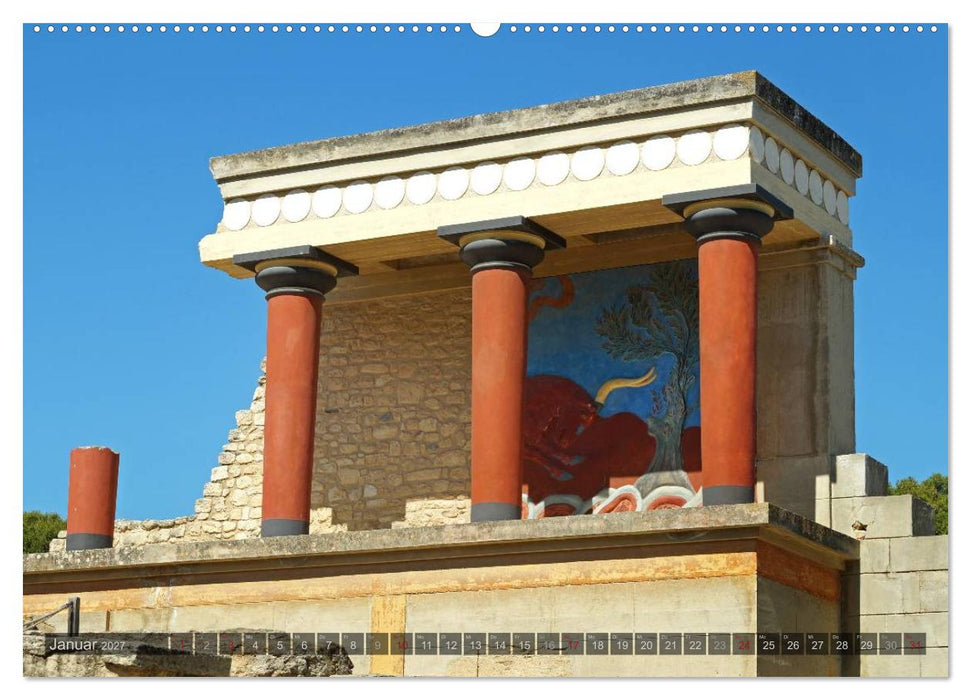 Großer Grieche Kreta (CALVENDO Wandkalender 2027)