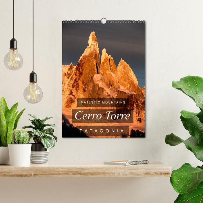 Majestic Mountains of Patagonia: Cerro Torre / UK-Version (CALVENDO Monthly Calendar 2027)