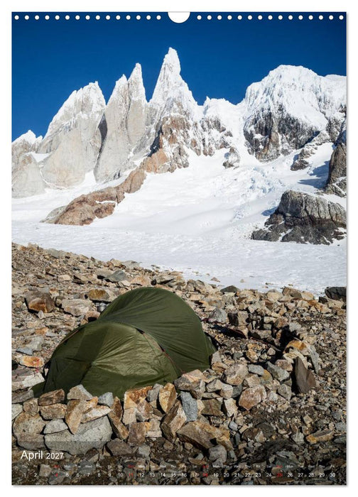 Majestic Mountains of Patagonia: Cerro Torre / UK-Version (CALVENDO Monthly Calendar 2027)